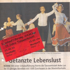 2003-Schulaufführung